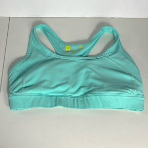 Xersion Blue Training Racerback Wireless Sports Bra Women’s  Size M